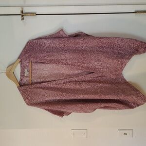 Loft wrap shrug pashima robe cover up size xsmall dusty rose